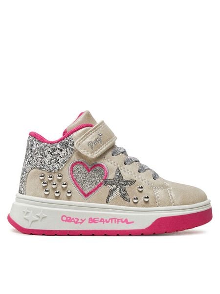 Primigi Sneakersy 6972411 Złoty. Żółte buty sportowe dziewczęce Primigi, bez wzorów, ze skóry, bez zapięcia. Za 159.99 zł.