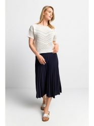 Rich & Royal Sweter w kolorze kremowym rozmiar: L. Brązowe swetry klasyczne damskie Rich & Royal, l, z bawełny, bez kołnierzyka. Za 206.42 zł.