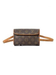 Louis Vuitton Saszetka "Florentine" w kolorze brązowym - 16 x 10 x 4 cm rozmiar: onesize. Brązowe nerki i saszetki damskie Louis Vuitton, bez wzorów, z materiału. Za 3,088.99 zł.