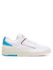 Nike Sneakersy Air Jordan 2 Retro Low DX4401 164 Biały. Białe obuwie sportowe damskie Nike, ze skóry, bez zapięcia. Za 599.99 zł.