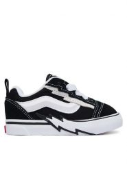Vans Tenisówki Knu Skool Elastic Lace Bo VN000YZYBA21 Czarny. Czarne buty sportowe chłopięce Vans, z materiału, bez zapięcia. Za 239.99 zł.