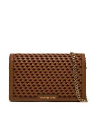 MICHAEL Michael Kors Torebka 32T4GJ6C8L Brązowy. Brązowe torebki wieczorowe damskie MICHAEL Michael Kors, bez wzorów, ze skóry, bez dodatków. Za 759.99 zł.