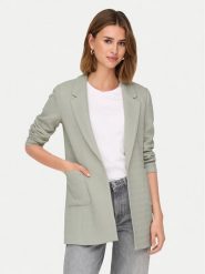ONLY Marynarka Baker 15218396 Zielony Regular Fit. Zielone marynarki i żakiety damskie Only, m, bez wzorów, z bawełny. Za 259.99 zł.