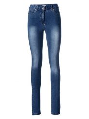 Heine Dżinsy - Skinny fit - w kolorze niebieskim rozmiar: W24. Niebieskie jeansy damskie Heine. Za 57.06 zł.