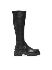 Vagabond Shoemakers Kozaki Cosmo 2.0 5249-002-20 Czarny. Czarne kozaki damskie Vagabond Shoemakers, ze skóry, bez obcasa, na płaskiej podeszwie, bez zapięcia. Za 846.29 zł.