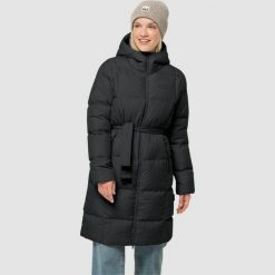 Kurtka uniwersalna damska Jack Wolfskin Frozen Lake. Czarne kurtki damskie Jack Wolfskin, m, bez wzorów, z puchu, z kapturem. Za 1,149.99 zł.