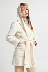 Płaszcz damski wełniany Falena MARELLA. Płaszcze damskie Marella, bez wzorów, z wełny, bez kaptura. W wyprzedaży za 1,763.40 zł.