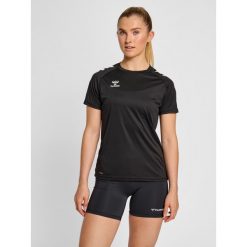 Hummel Core XK Poly T-Shirt S/S Woman. Czerwone koszulki sportowe damskie Hummel, s, bez wzorów, bez ramiączek, do piłki ręcznej. Za 114.50 zł.