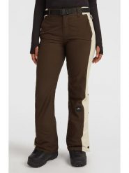 O'Neill Spodnie narciarskie w kolorze brązowym rozmiar: XL. Brązowe spodnie dresowe damskie O'Neill, m, bez wzorów, z tkaniny. Za 483.17 zł.