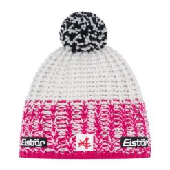 Czapka Eisbar Refocus Pompon MÜ SA. Czerwone czapki damskie Eisbär, bez wzorów, z wełny. Za 205.51 zł.