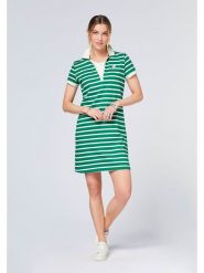 Polo Sylt Sukienka polo w kolorze zielonym rozmiar: XL. Zielone sukienki damskie Polo Sylt, bez wzorów, z bawełny, bez ramiączek. Za 92.42 zł.