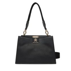 Torebka Tommy Hilfiger. Czarne torebki klasyczne damskie Tommy Hilfiger, bez dodatków. Za 529.99 zł.