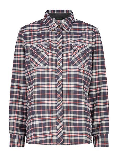 CMP Koszula funkcyjna w kolorze szaro-czerwonym rozmiar: 42. Czerwone koszule damskie CMP, bez wzorów, sportowe, bez kołnierzyka, bez ramiączek. Za 135.17 zł.