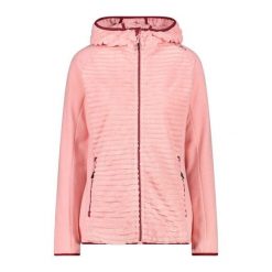 Damska kurtka z kapturem CMP. Czerwone kurtki damskie CMP, bez wzorów, z kapturem. Za 323.50 zł.