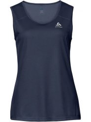 Odlo Top sportowy "Cardada" w kolorze granatowym rozmiar: S. Niebieskie koszulki sportowe damskie ODLO, s, bez wzorów, z materiału, bez ramiączek, outdoorowe. Za 65.85 zł.