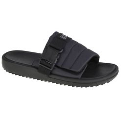 Levis Klapki Levi's Tahoma 234236-1701-559 czarne. Czarne klapki damskie bez wzorów, z gumy, bez obcasa, bez zapięcia. Za 353.55 zł.
