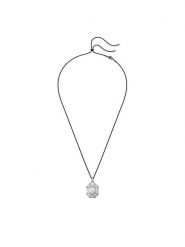 Swarovski Naszyjnik Lucent 5698526 Srebrny. Szare naszyjniki damskie Swarovski, srebrne. Za 629.99 zł.