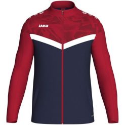Poliestrowa bluza dresowa Jako Iconic. Czerwone bluzy damskie JAKO, xl, bez wzorów, z dresówki, z kapturem. Za 288.50 zł.