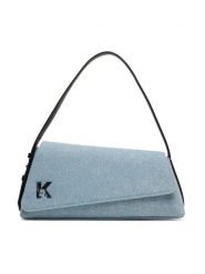 Karl Lagerfeld Jeans Torebka B2W30134 Niebieski. Niebieskie torebki klasyczne damskie Karl Lagerfeld Jeans, z jeansu, bez dodatków. Za 709.99 zł.