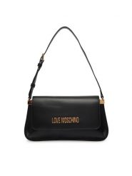 LOVE MOSCHINO Torebka JC4058PP1PLO0000 Czarny. Czarne torebki klasyczne damskie Love Moschino, ze skóry, bez dodatków. Za 749.99 zł.