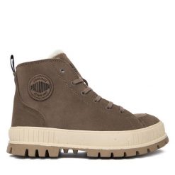 Trapery Palladium. Szare trapery damskie Palladium, bez zapięcia. Za 579.99 zł.