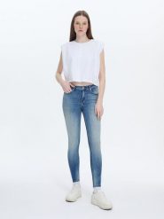 LTB Dżinsy "Amy" - Skinny fit - w kolorze błękitnym rozmiar: W32/L32. Niebieskie jeansy damskie LTB, z podwyższonym stanem. Za 109.78 zł.