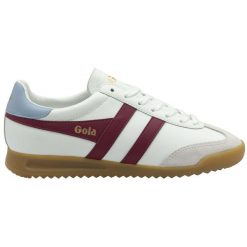 Sneakersy damscy Gola Torpedo Leather Trainer. Białe obuwie sportowe casual damskie Gola, bez zapięcia. Za 449.00 zł.