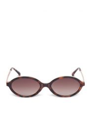 JENNY Okulary przeciwsłoneczne 4WF-015-SS25 Brązowy. Brązowe okulary przeciwsłoneczne damskie Jenny. Za 49.99 zł.