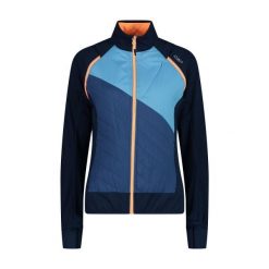Kurtka trekkingowa damska CMP 30A2276. Niebieskie kurtki sportowe damskie CMP, m, bez wzorów, z softshellu, bez kaptura. W wyprzedaży za 398.99 zł.