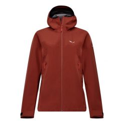 Damska kurtka z kapturem Salewa Puez GTX 3 Layers. Brązowe kurtki damskie Salewa, l, bez wzorów, z gore-texu, z kapturem. Za 1,276.05 zł.