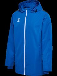 Hummel hmlAUTHENTIC ALL WEATHER JACKET kurtka z poliestru TRUE BLUE. Niebieskie kurtki damskie Hummel, s, bez wzorów, z materiału, bez kaptura. Za 255.88 zł.