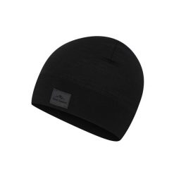 Czapka Beanie z wełny merynosa Unisex Fjord Nansen Light Merinoull. Zielone czapki damskie Fjord Nansen, bez wzorów, z wełny. Za 99.99 zł.