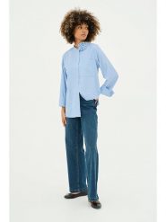 CULTURE Dżinsy - Comfort fit - w kolorze granatowym rozmiar: W33. Niebieskie jeansy damskie Culture. Za 140.53 zł.