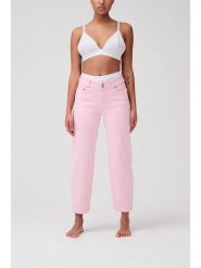 ITEM m6 Dżinsy - Comfort fit - w kolorze jasnoróżowym rozmiar: 36. Różowe jeansy damskie ITEM m6, z podwyższonym stanem. Za 303.78 zł.