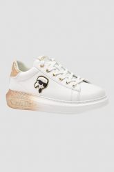 KARL LAGERFELD Białe damskie sneakersy skórzane KAPRI Ombre NFT, Rozmiar 40. Białe obuwie sportowe damskie KARL LAGERFELD, ze skóry, bez zapięcia. W wyprzedaży za 649.99 zł.