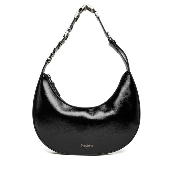 Torebka Pepe Jeans. Czarne torebki klasyczne damskie Pepe Jeans, z jeansu, bez dodatków. Za 289.99 zł.