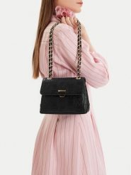 MEXX Torebka CEO-MEXX-S-015-07 Czarny. Czarne kuferki damskie Mexx, bez wzorów, z materiału, bez dodatków. Za 179.99 zł.