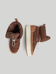 Pepe Jeans FOOTWEAR Botki zimowe "Kore Snow" w kolorze brązowym rozmiar: 39. Brązowe botki damskie Pepe Jeans FOOTWEAR, na zimę, z jeansu, bez obcasa, na platformie, bez zapięcia. Za 250.35 zł.
