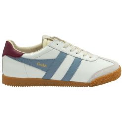 Damskie skórzane buty sportowe Gola Elan. Białe obuwie sportowe casual damskie Gola, bez zapięcia. Za 468.00 zł.