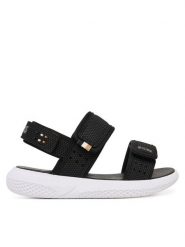 BOSS Sandały J52823 S Czarny. Czarne sandały chłopięce Boss, ze skóry, bez zapięcia. Za 459.99 zł.