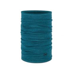 Chusta wielofunkcyjna z wełny merynosów Buff Merino. Zielone chusty damskie Buff, bez wzorów, z wełny. Za 123.99 zł.