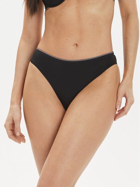 Tommy Hilfiger Figi klasyczne UW0UW04191 Czarny. Czarne figi Tommy Hilfiger, bez wzorów, z syntetyku. Za 69.99 zł.