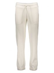 Copenhagen Studios Spodnie dresowe w kolorze kremowym rozmiar: 32/34. Brązowe spodnie dresowe damskie Copenhagen Studios, bez wzorów, z dresówki. Za 88.23 zł.