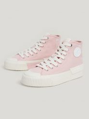 Pepe Jeans FOOTWEAR Sneakersy w kolorze jasnoróżowym rozmiar: 37. Różowe obuwie sportowe damskie Pepe Jeans FOOTWEAR, z jeansu, za kostkę, bez zapięcia. Za 140.53 zł.