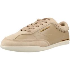 Buty MICHAEL KORS NOLAN LACE UP Beżowy. Brązowe obuwie trekkingowe damskie Michael Kors Access, z tkaniny, bez zapięcia. Za 665.99 zł.