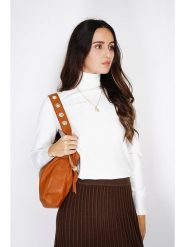 ASSUILI Golf w kolorze białym rozmiar: 36. Białe golfy damskie Assuili, bez wzorów, z kaszmiru, bez ramiączek. Za 113.99 zł.