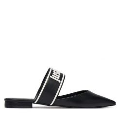 Baleriny Just Cavalli. Czarne balerinki damskie Just Cavalli, bez wzorów. Za 854.99 zł.