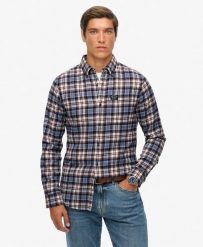 Superdry Koszula Lumberjack z długim rękawem z organicznej bawełny – Relaxed,. Niebieskie koszule damskie Superdry, s, z aplikacjami, z bawełny, klasyczne, bez kołnierzyka, bez ramiączek. Za 387.25 zł.