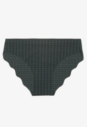 Ciemnozielone Majtki Figi z Bezszwowym Wykończeniem Liliarira. Zielone figi Born2be, bez wzorów. Za 4.99 zł.