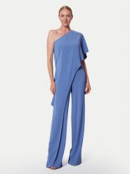 LAUREN RALPH LAUREN Kombinezon 253909456005 Niebieski Regular Fit. Niebieskie sukienki damskie Lauren Ralph Lauren, bez wzorów, z syntetyku, bez ramiączek. Za 879.99 zł.